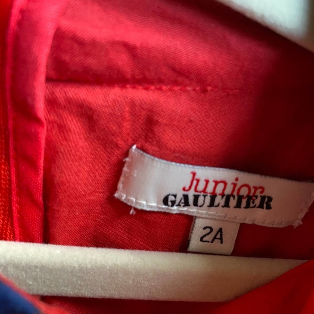 Junior Gaultier Red Tulle Dress - Picture 5 of 6